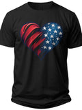 Star-Spangled Heart Kids 4th of July Shirt - Adult Unisex Tee
