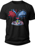 Star Spangled Sprinkler 4th of July Shirts Funny - Adult Unisex Tee