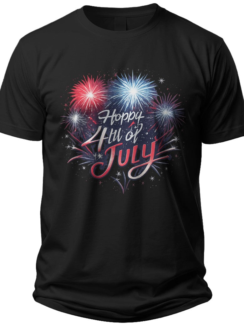 Sparkling Freedom Night Womens 4th of July Shirt - Adult Unisex Tee