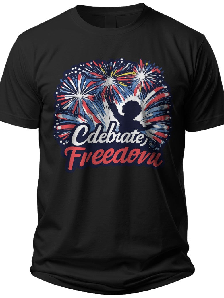Sparkler Stars Kids 4th of July Shirts - Adult Unisex Tee