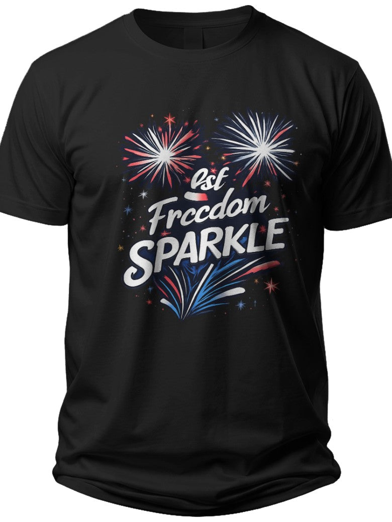 Sparkler Shenanigans 4th of July Funny Shirts - Adult Unisex Tee