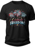 Sparkle & Celebrate Fourth of July Shirt Men - Adult Unisex Tee