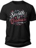 Sparkle & Celebrate Fireworks Shirt - Adult Unisex Tee