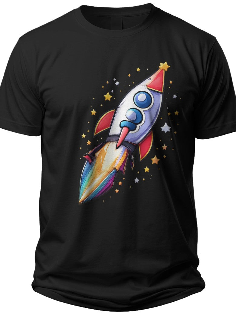 Space Birthday Blast Birthday Boy Shirt - Adult Unisex Tee