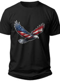 Soaring Patriotic Eagle Fourth July Shirts Women - Adult Unisex Tee