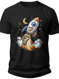 Rocket to Seven I Was 6 Now Im 7 Birthday Shirt - Adult Unisex Tee