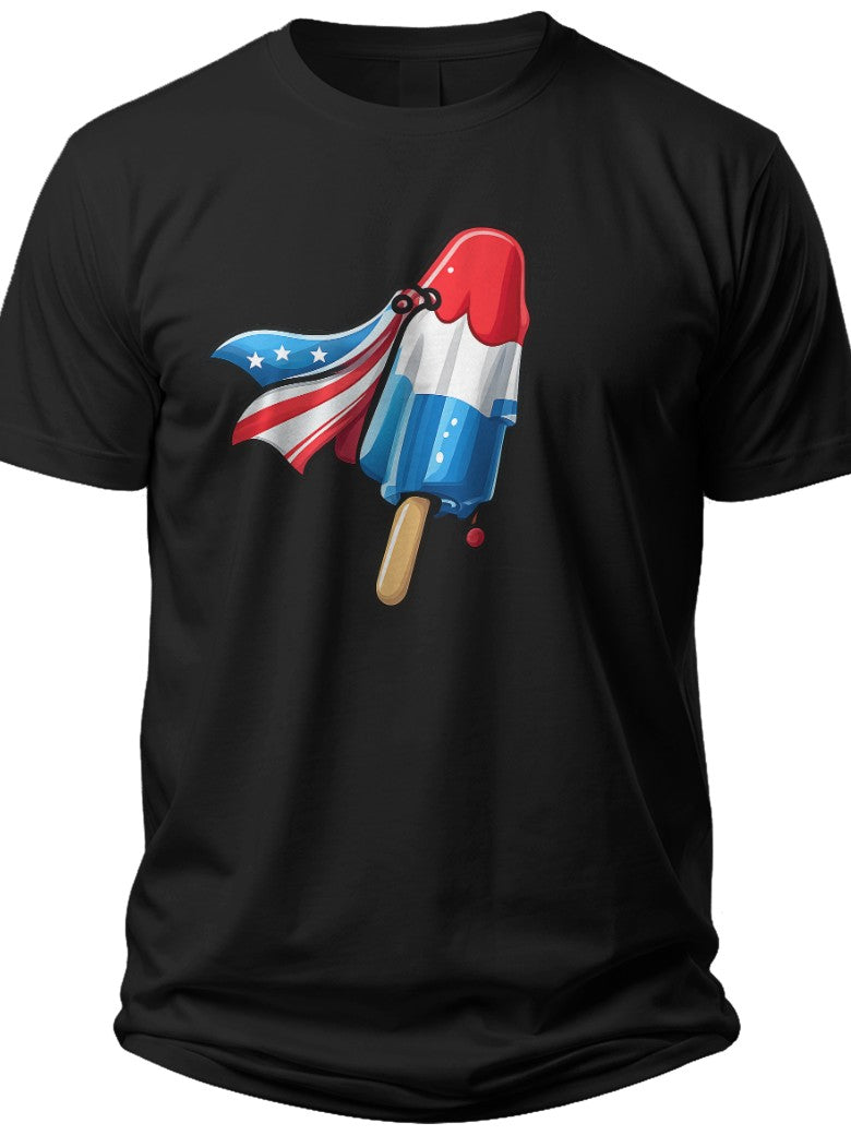 Rocket Pop Hero 4th of July Shirt Funny - Adult Unisex Tee
