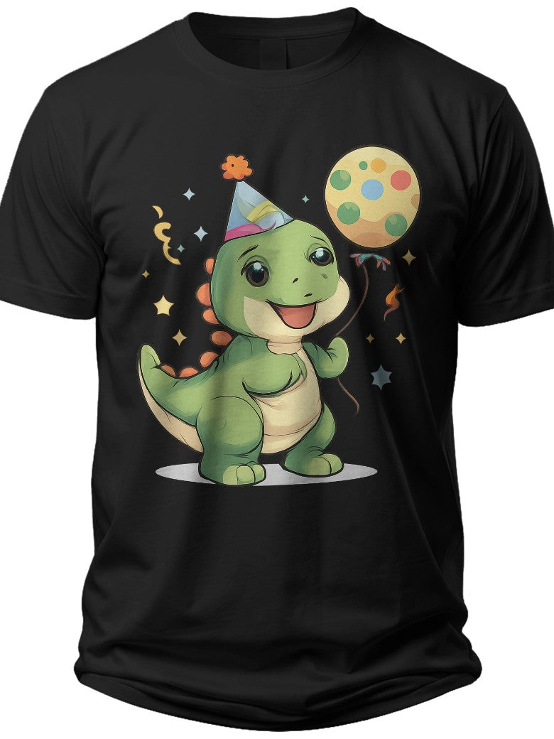 Roaring Birthday Dino Birthday Boy Shirt - Adult Unisex Tee