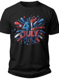 Red White Blue Blast Kids Fourth of July Shirt - Adult Unisex Tee