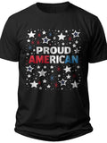 Proud Star Field 4th of July Shirt for Women - Adult Unisex Tee