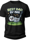 Playful Golf Dad Best Dad by Par Shirt - Adult Unisex Tee