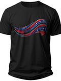Patriotic Waves 4th July Shirt Women - Adult Unisex Tee