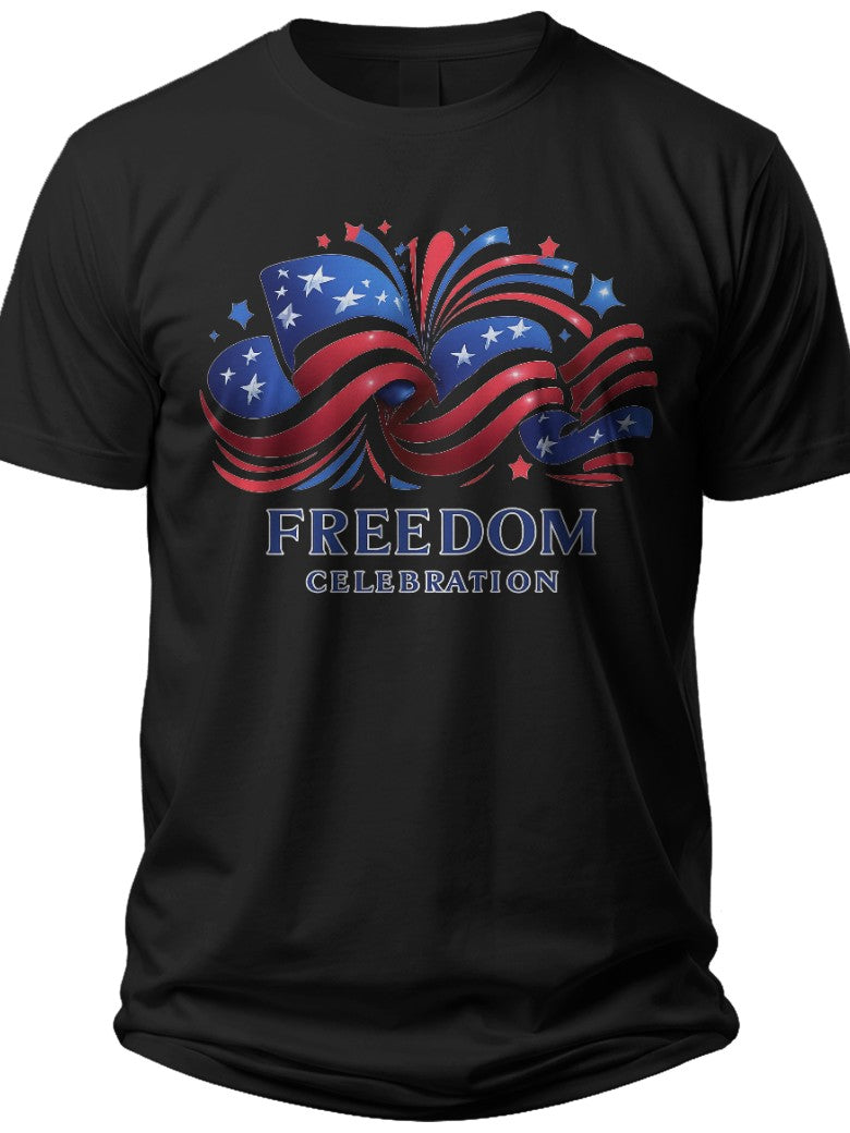 Patriotic Stars & Stripes 4th of July Shirt Women - Adult Unisex Tee