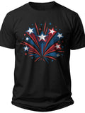 Patriotic Star Burst 4th of July Shirts Women - Adult Unisex Tee