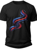 Patriotic Spirit Flow Fourth of July Shirt Women - Adult Unisex Tee