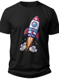 Patriotic Rocket Ride Kids 4th of July Shirt - Adult Unisex Tee