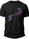 Patriotic Ribbon Flow Forth of July Shirts Women - Adult Unisex Tee