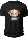 Patriotic Puppy Pal Girls 4th of July Shirt - Adult Unisex Tee