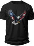 Patriotic Eagle Silhouette 4th of July Shirts - Adult Unisex Tee
