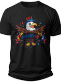 Patriotic Eagle Kid Kids 4th of July Shirts - Adult Unisex Tee