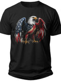 Patriotic Eagle July 4 Shirts for Men - Adult Unisex Tee