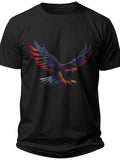 Patriotic Eagle Glory Womens 4th of July Shirts - Adult Unisex Tee