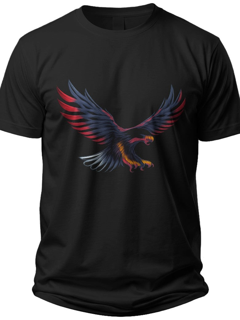 Patriotic Eagle Glory Womens 4th of July Shirts - Adult Unisex Tee