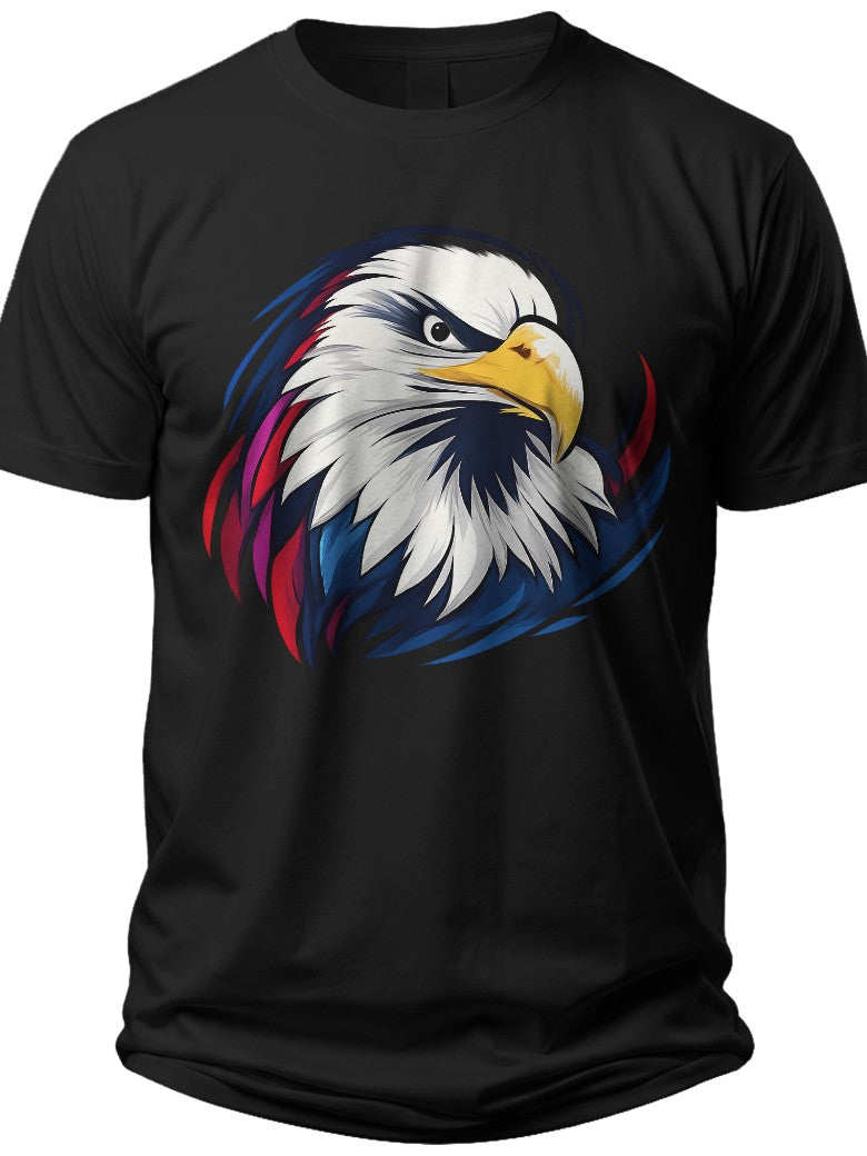 Patriotic Eagle Forth of July Shirts - Adult Unisex Tee