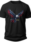 Patriotic Eagle Flight Mens Forth of July Shirts - Adult Unisex Tee