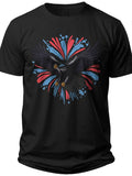 Patriotic Eagle Flight 4th of July Tee Shirts - Adult Unisex Tee