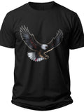 Patriotic Eagle Flight 4th of July Mens Shirts - Adult Unisex Tee