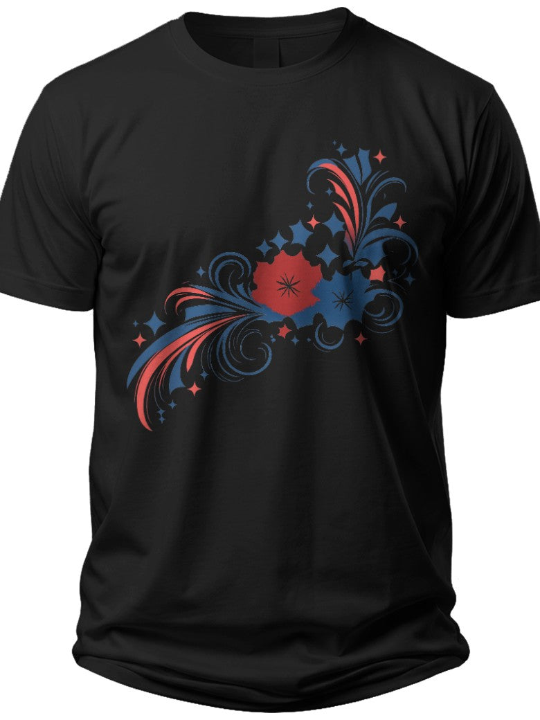 Patriotic Bloom Women's 4th of July Shirts - Adult Unisex Tee