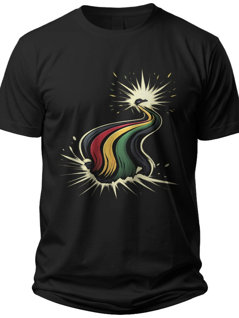 Path to Freedom Men Juneteenth Tshirt - Adult Unisex Tee