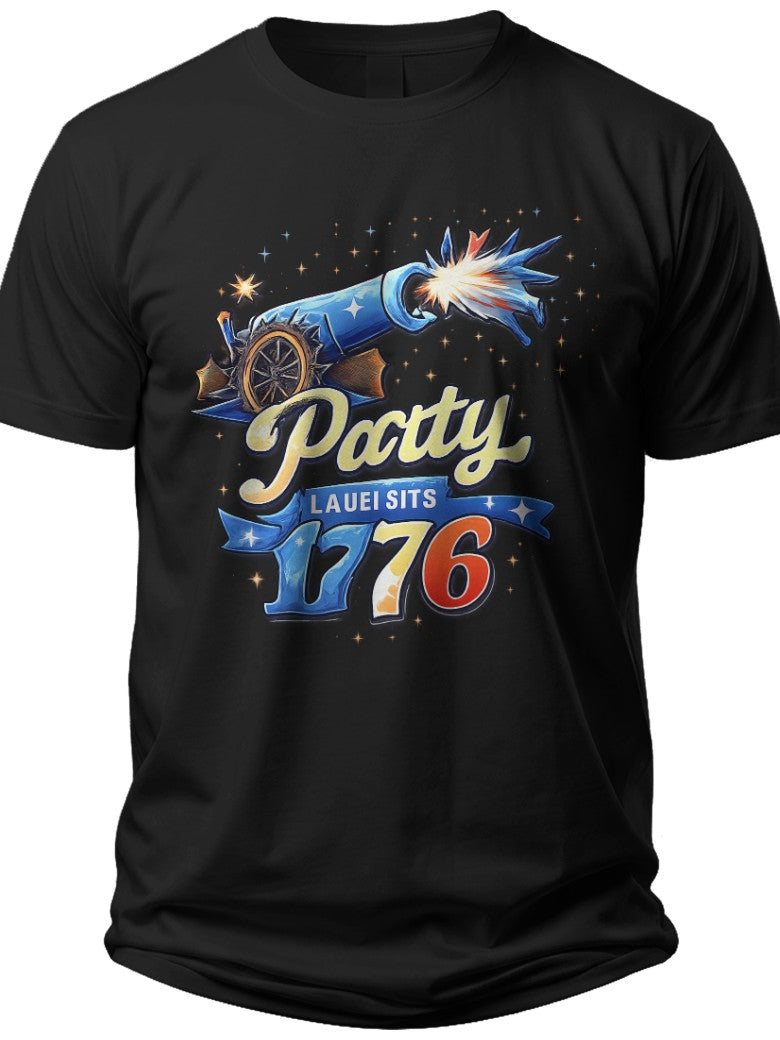 Party Like It's 1776 July 4th Shirts - Adult Unisex Tee