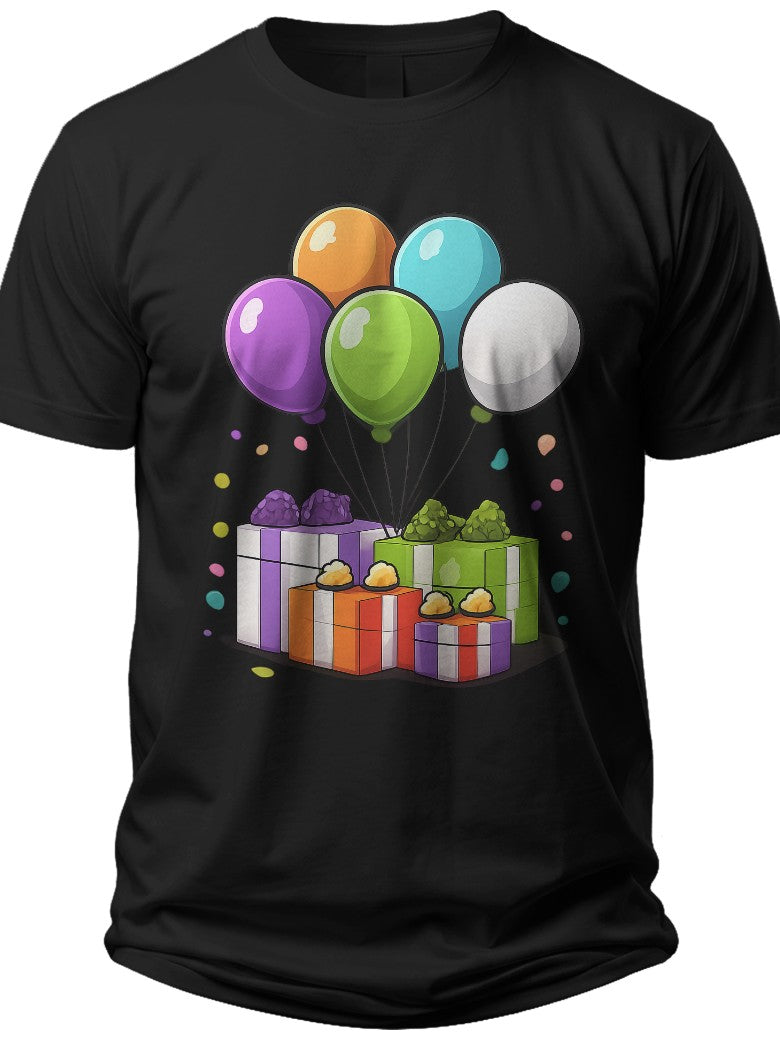 Party Balloons & Gifts Its My Birthday Shirt - Adult Unisex Tee