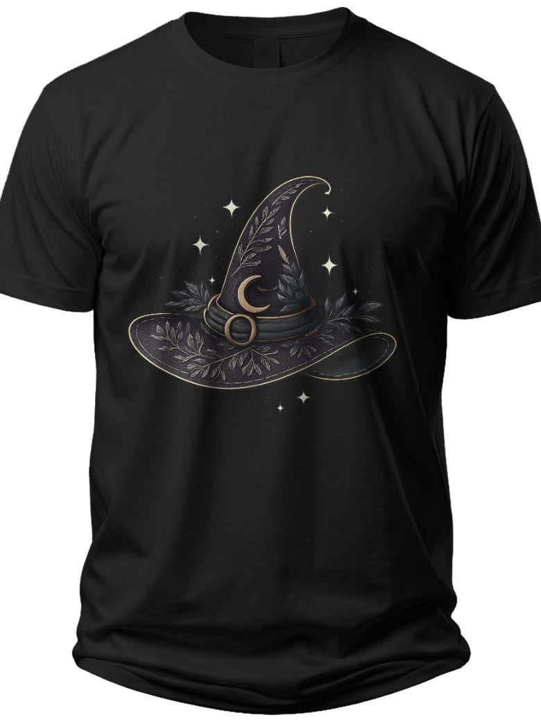 Mystical Witch Hat Halloween Shirts for Women - Adult Unisex Tee