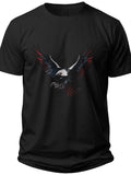 Majestic Freedom Eagle Plus Size Fourth of July Shirts for Women - Adult Unisex Tee