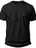 Majestic Eagle Silhouette Fourth of July Shirt Women - Adult Unisex Tee