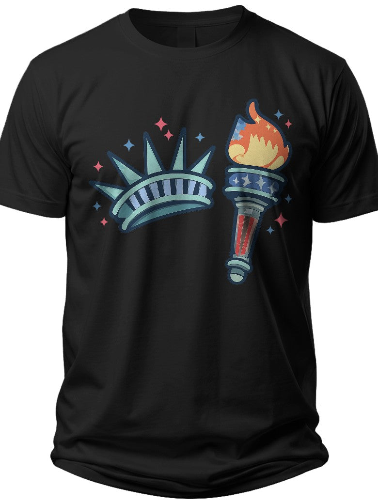 Little Liberty Joy 4th of July Shirts for Girls - Adult Unisex Tee