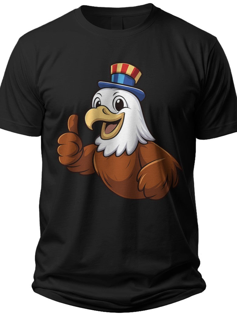 Lil' Patriot Eagle 4th of July Boys Shirt - Adult Unisex Tee