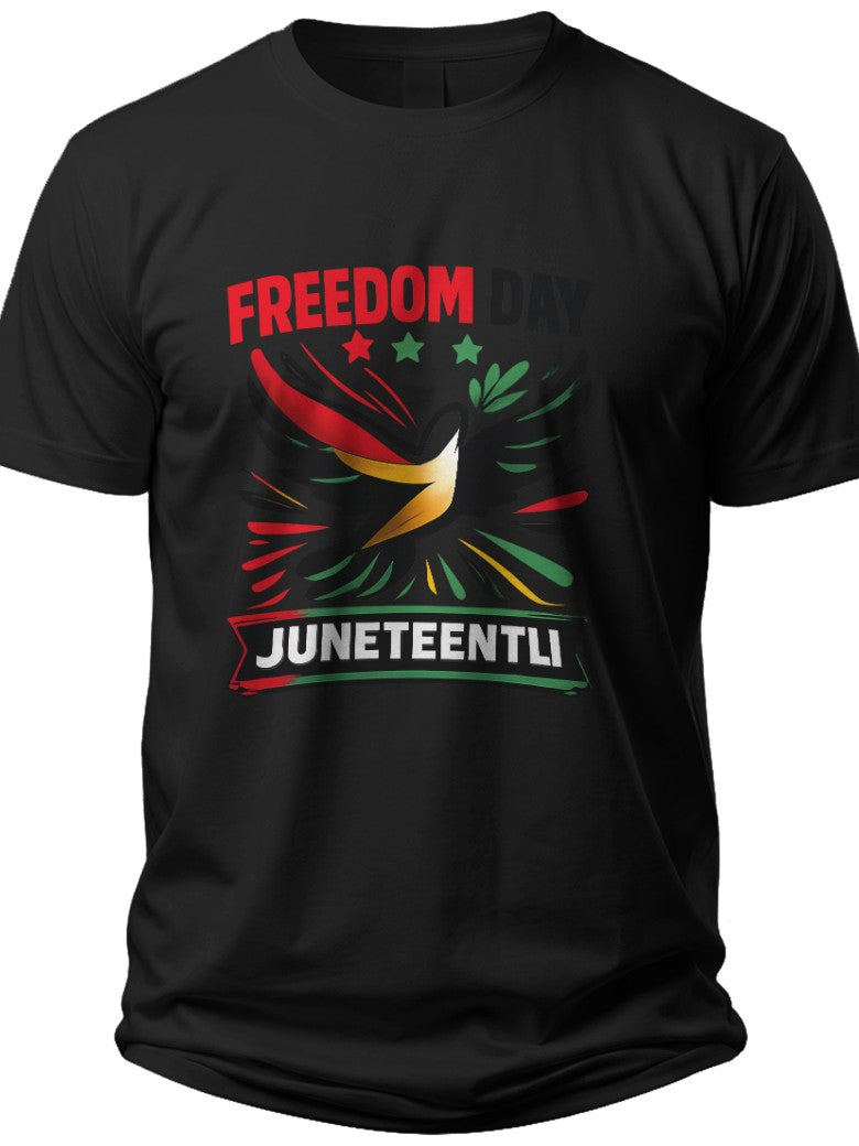 Liberty's Embrace Juneteenth Shirts for Men - Adult Unisex Tee