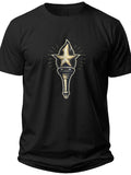 Liberty Torch Glow Mens 4th of July Shirts - Adult Unisex Tee