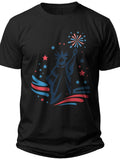 Liberty Sparkle 4th of July Womens Shirt - Adult Unisex Tee