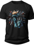 Liberty Sparkle 4th of July Shirts Women - Adult Unisex Tee