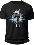 Liberty Silhouette 4th of July Shirts Men - Adult Unisex Tee