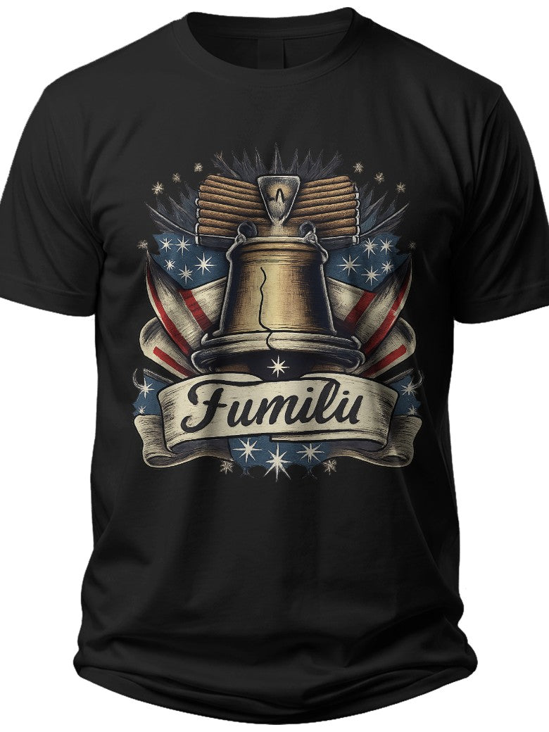 Liberty Family 4th of July Family Shirts - Adult Unisex Tee