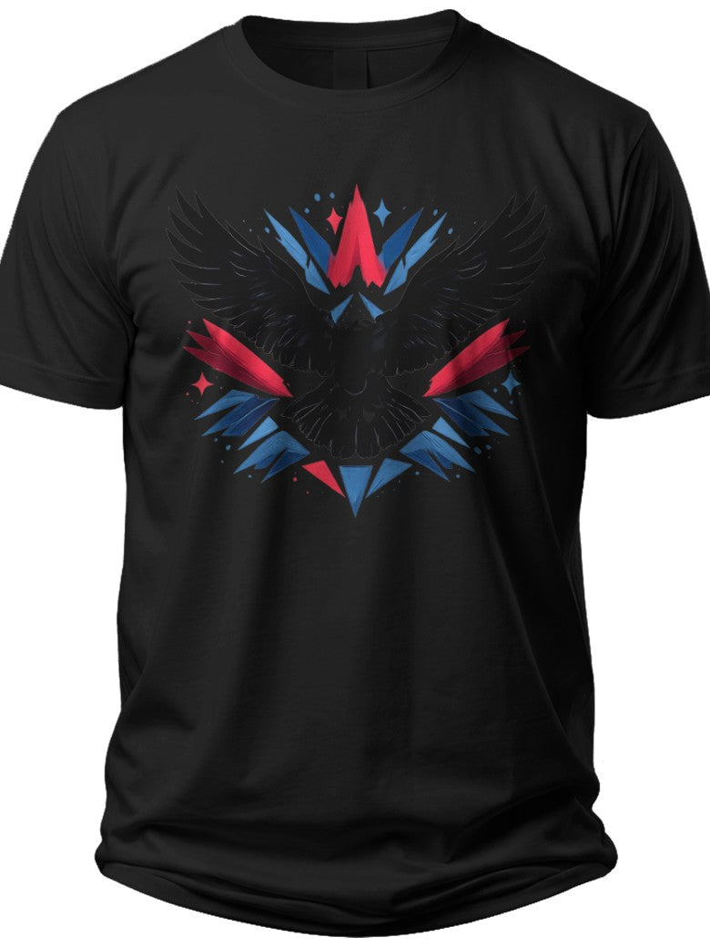 Liberty Eagle Silhouette July 4 Shirts for Women - Adult Unisex Tee