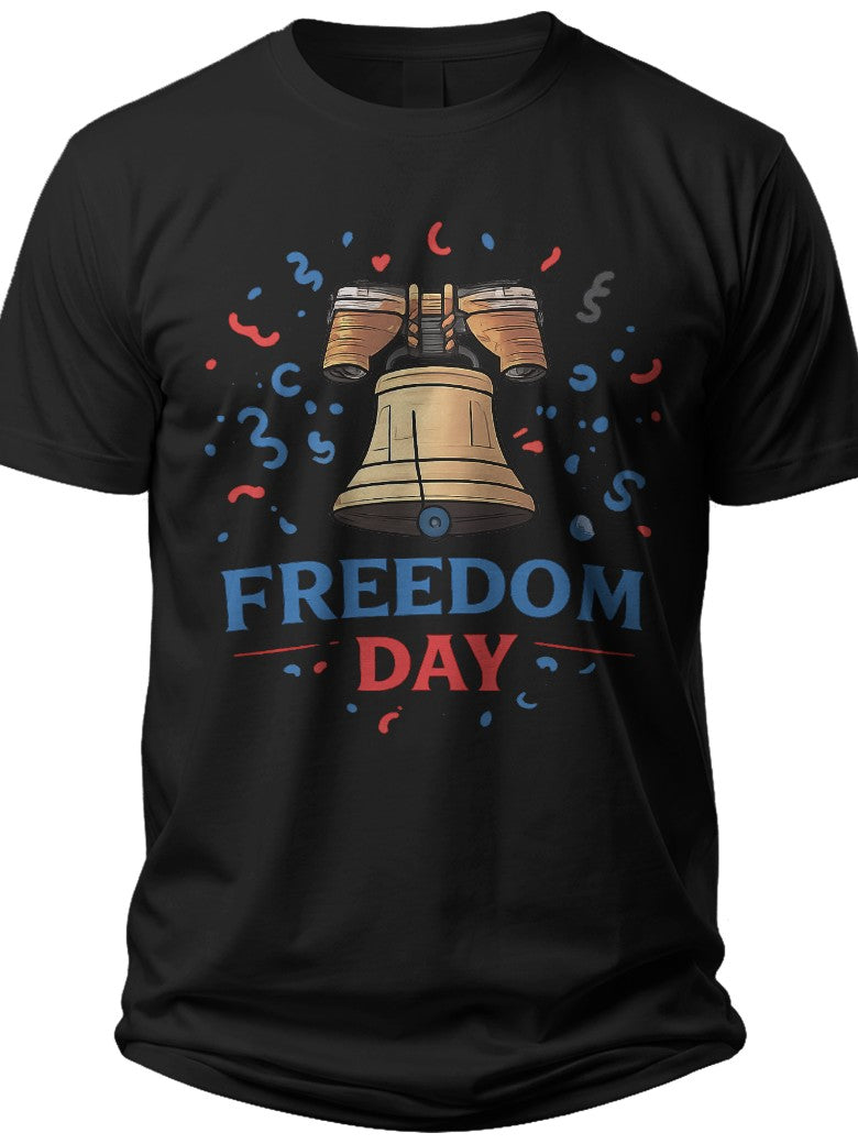 Liberty Bell Celebration 4th of July Tshirts - Adult Unisex Tee