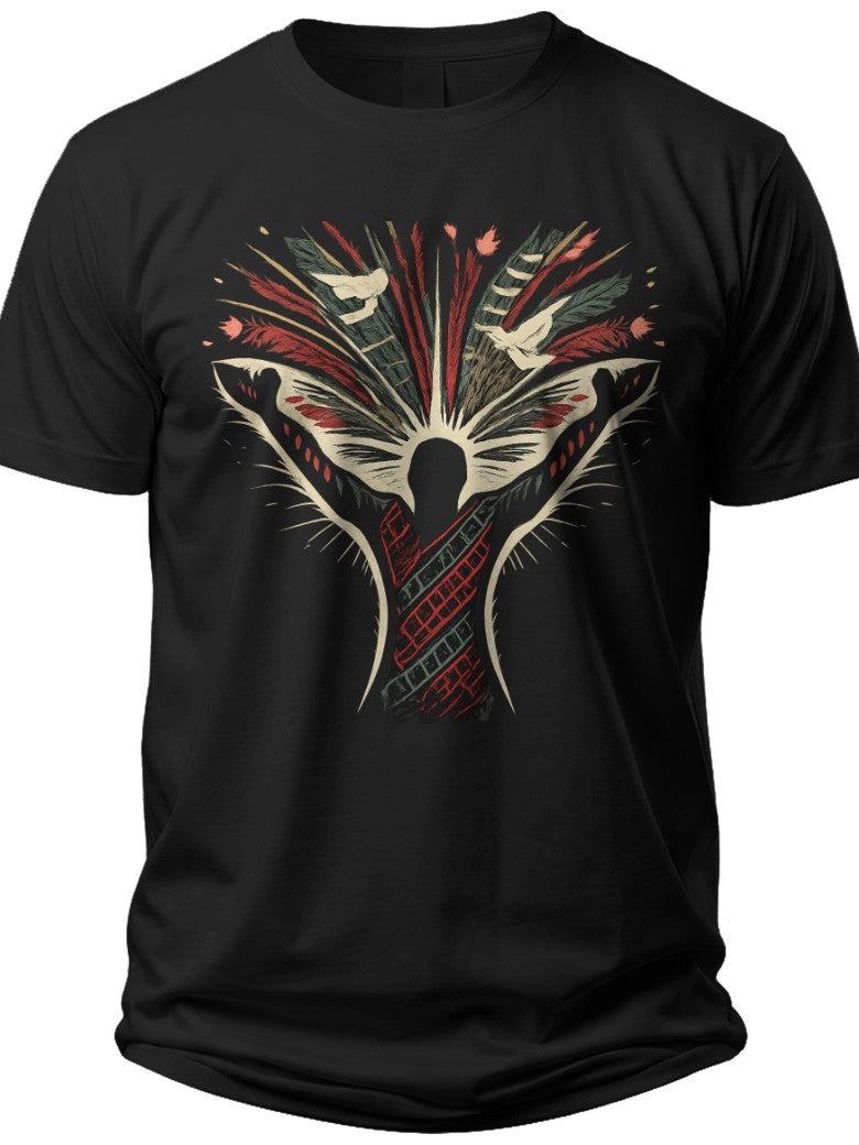 Liberated Spirit Silhouette Juneteenth Mens Shirt - Adult Unisex Tee