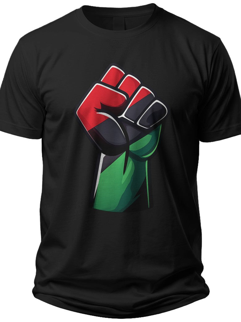 Liberated Fist Juneteenth Shirts for Women - Adult Unisex Tee